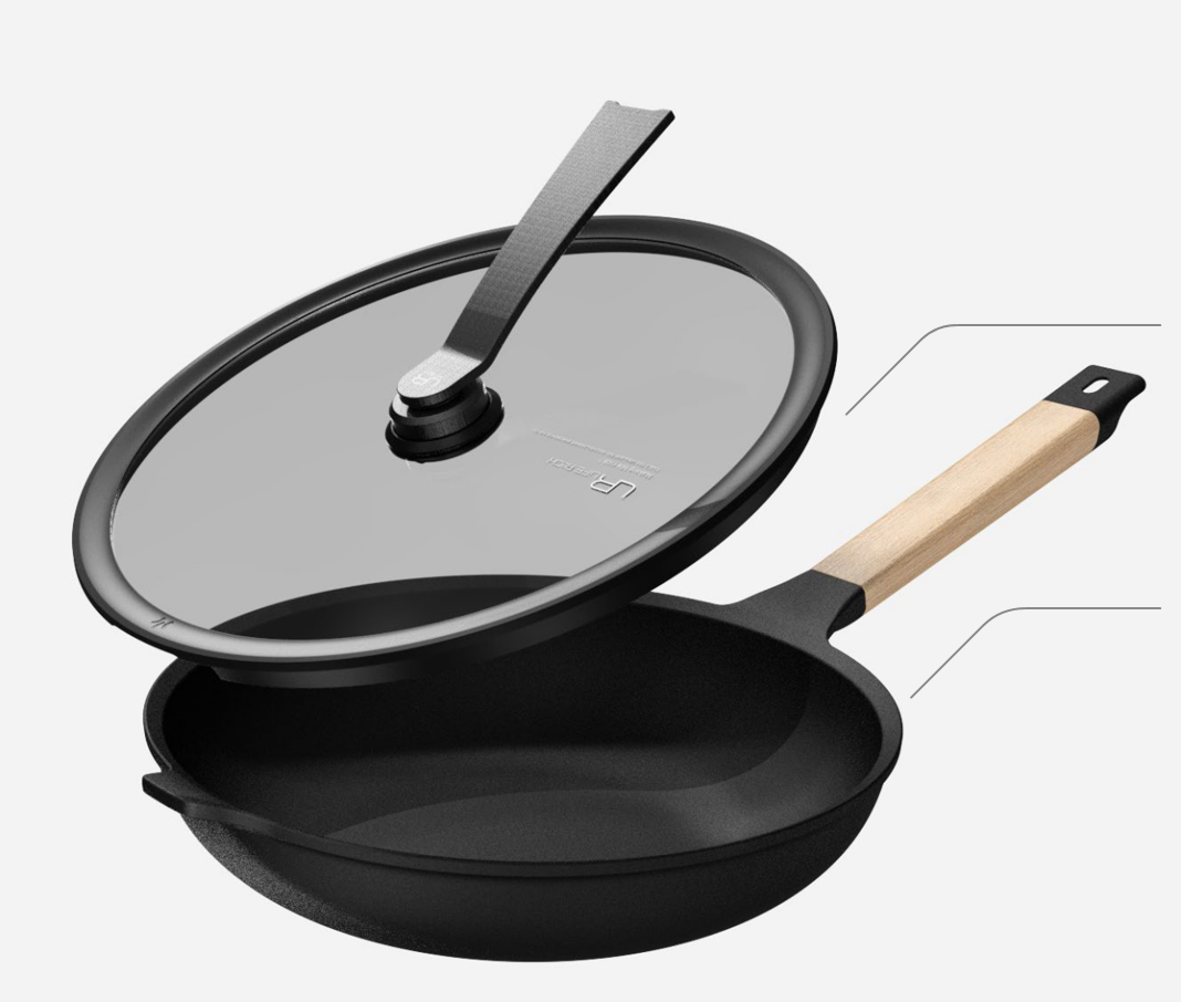 Wok en fonte